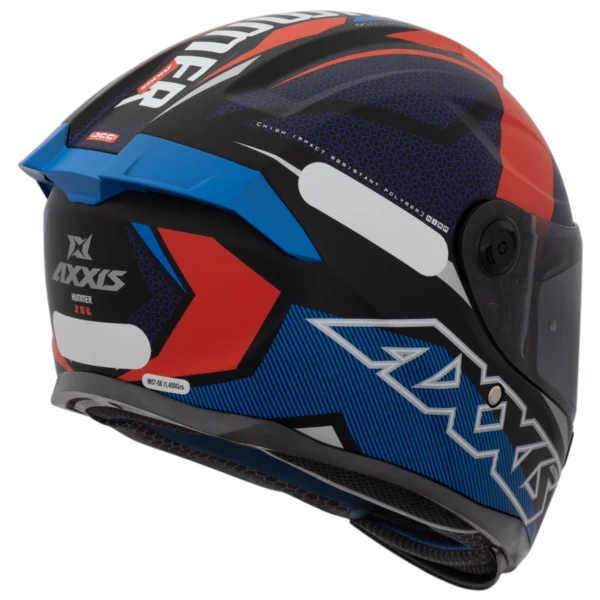 Capacete Axxis Hummer Zel C5 Vermelho Fosco - Spinelli Motos Boutique